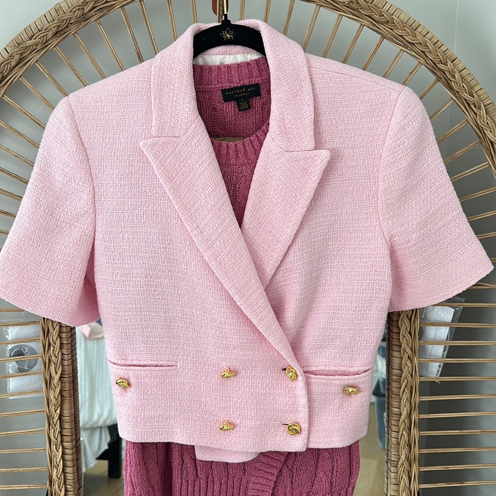 Cropped blazer